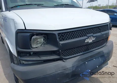 2015 Chevrolet Express 2500 Work Van из США, поврежденный, VIN 1GCWGFCF5F1242777